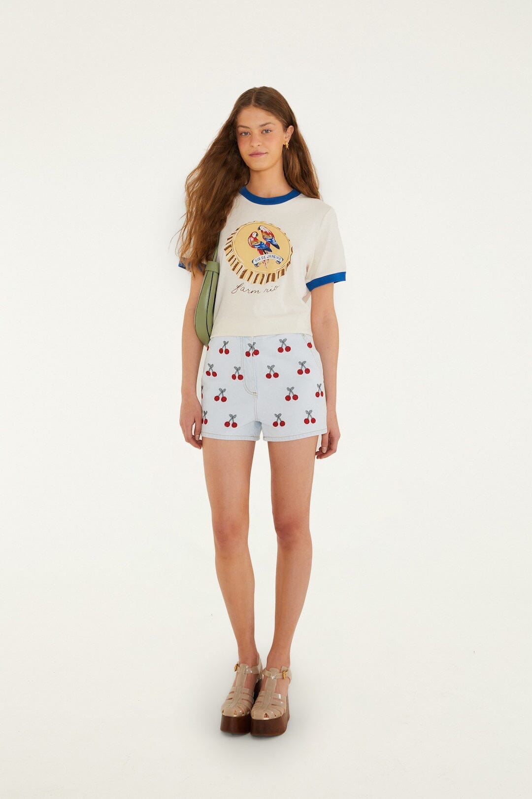 FARM Rio Shop Off-White Beer Cap Organic Cotton Baby T-Shirt