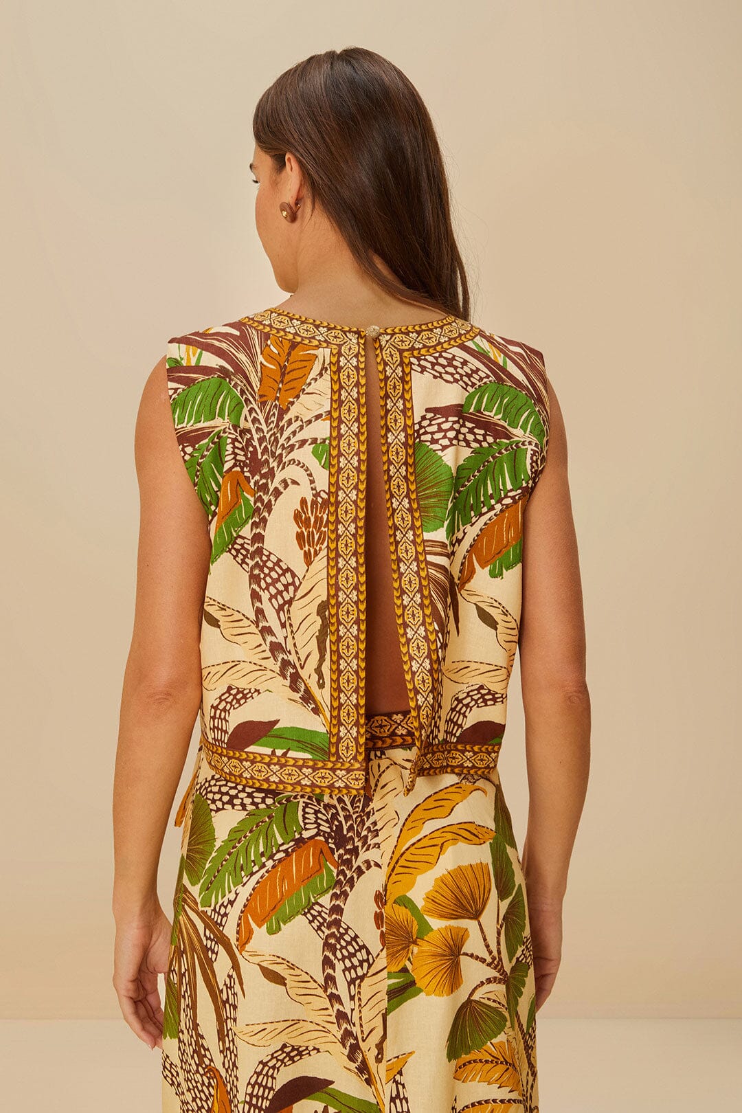 FARM Rio Sale by Type|Shop Sand Foliage Sketch Blouse
