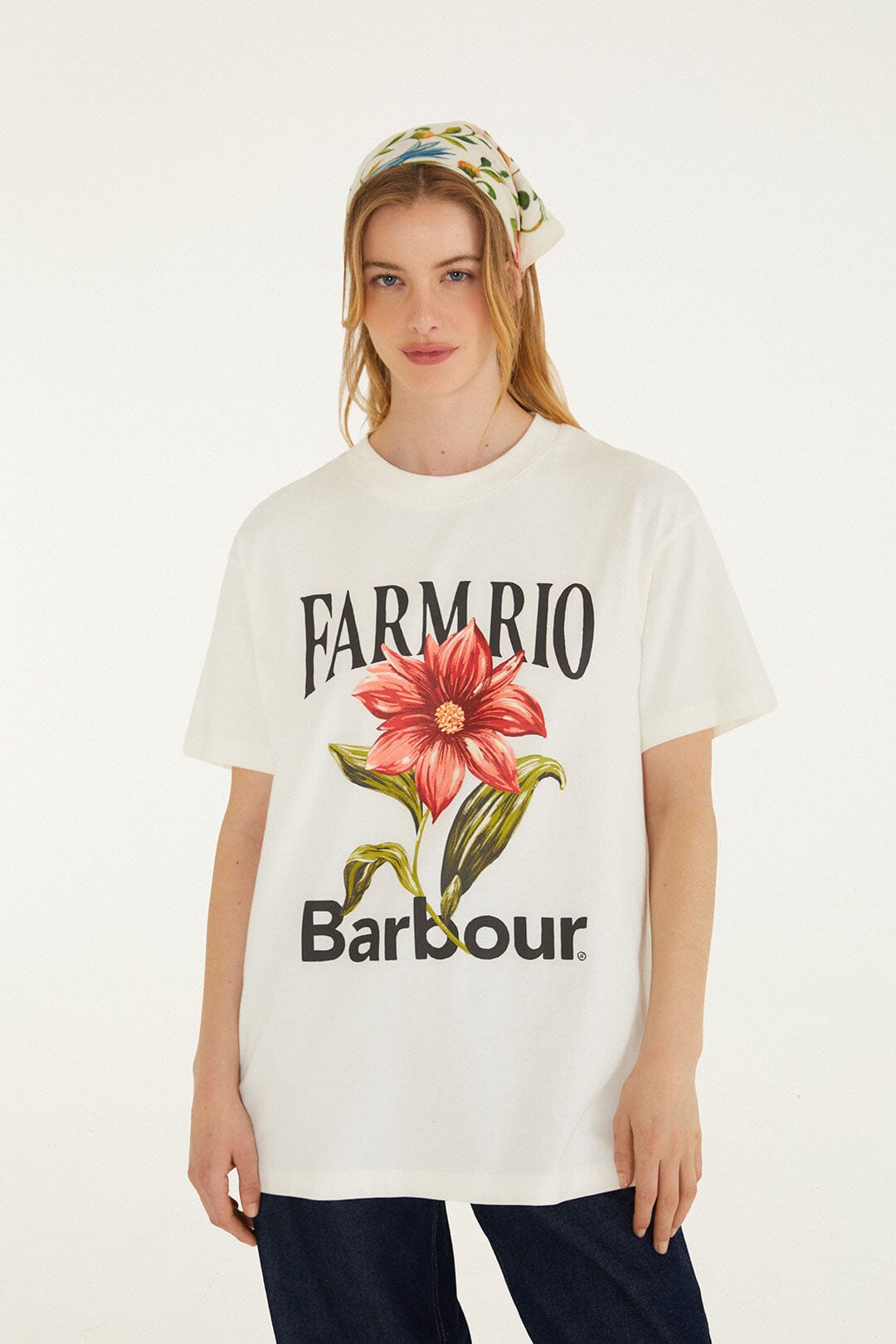 FARM Rio Shop Wild Flower Cream T-Shirt