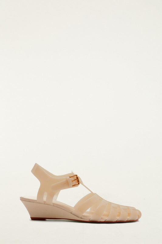 FARM Rio Shop Sand Fisherman Jelly Wedge Sandal