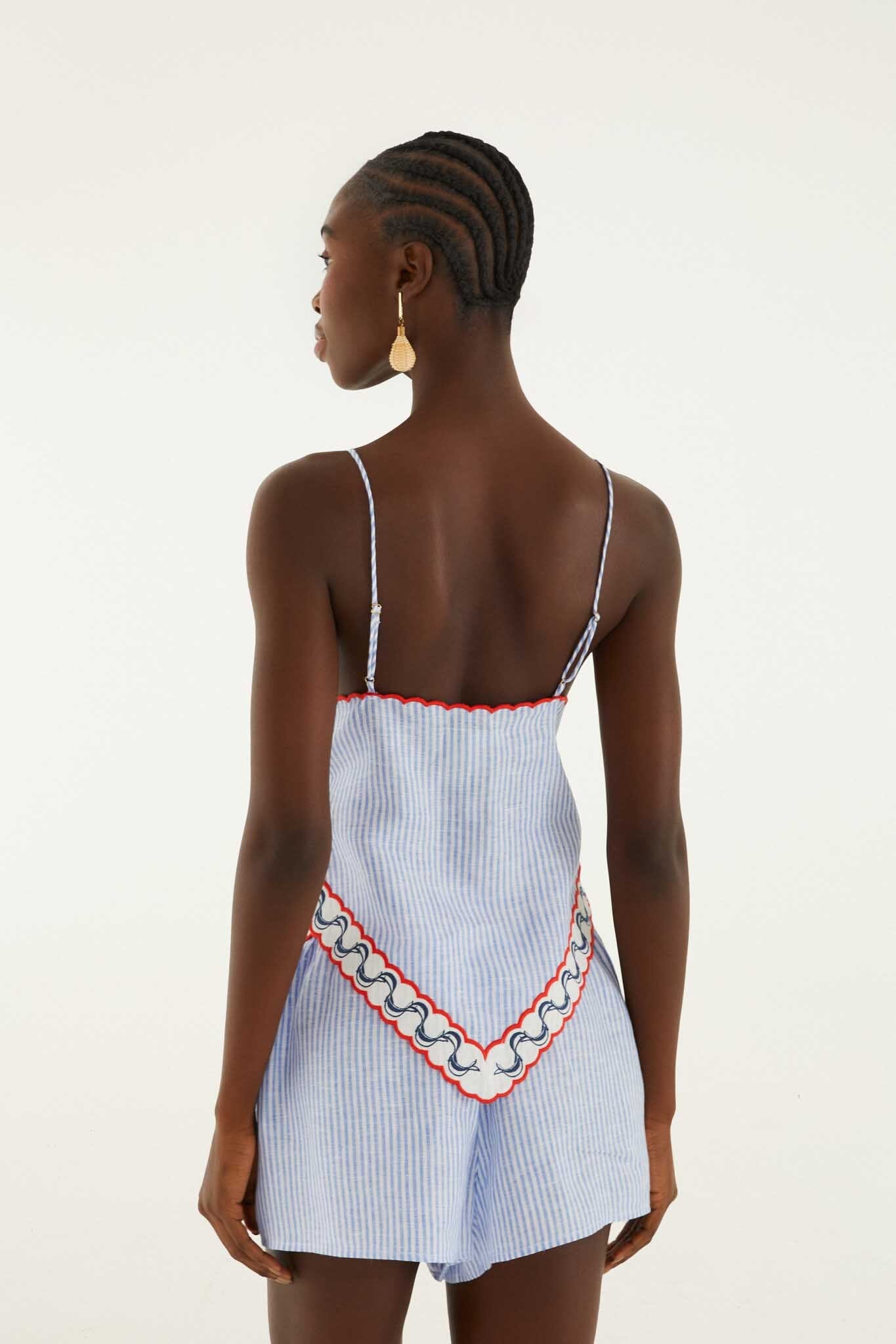 FARM Rio Shop Blouse With Embroidery Detail