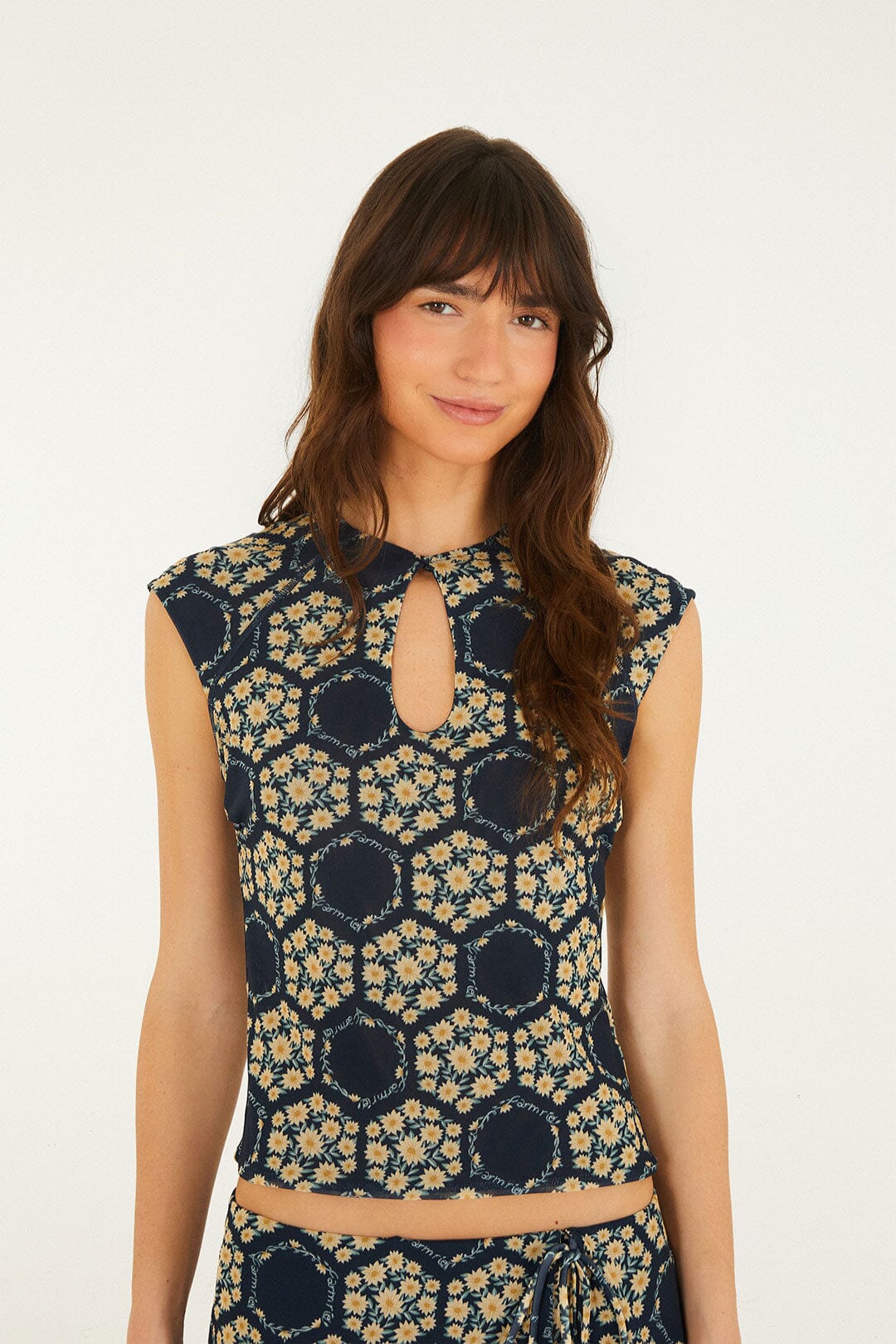 FARM Rio Shop Farm Club Tulle Blouse