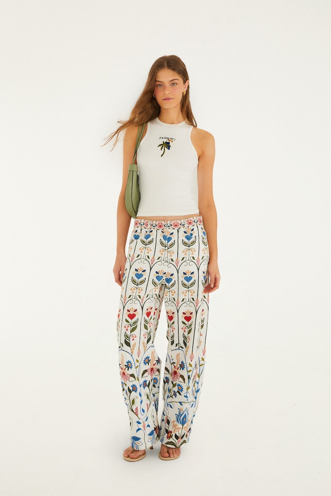 FARM Rio Shop Fraga Print Pants