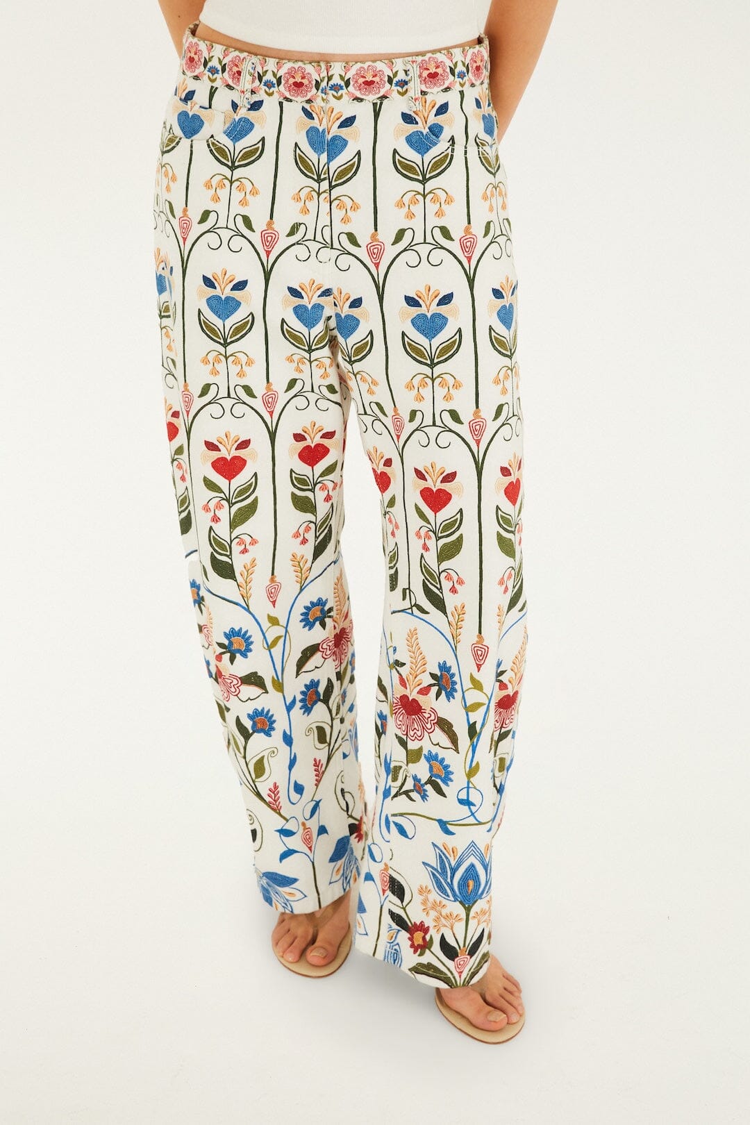 FARM Rio Shop Fraga Print Pants