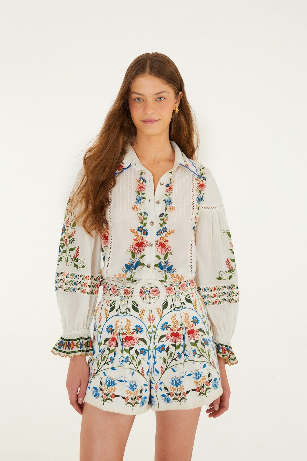 FARM Rio Shop Fraga Print Shorts