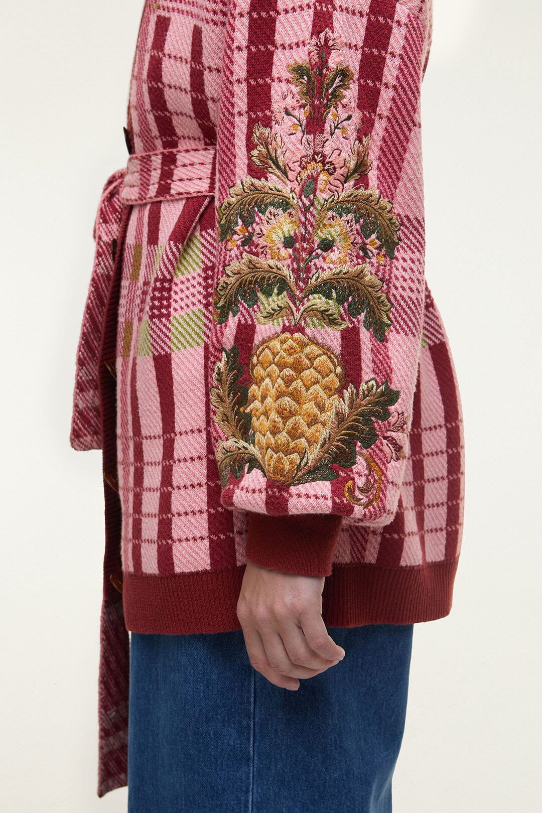 FARM Rio Shop Luisa Embroidered Cardigan