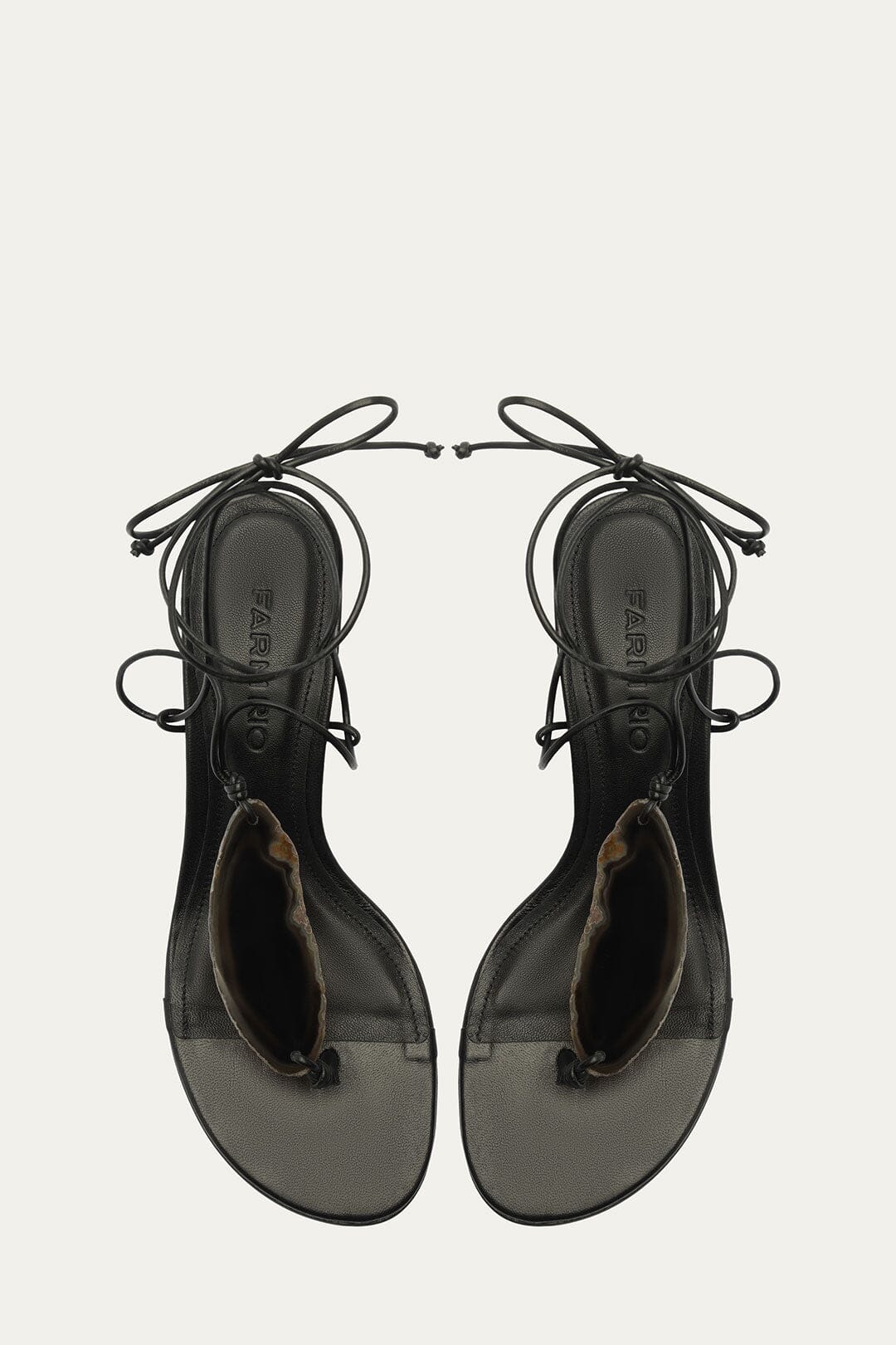 FARM Rio Shop Stone Kitten Heel Sandal