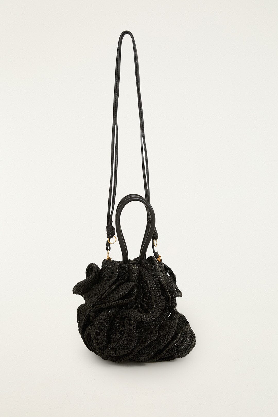FARM Rio Shop Raffia Flower Bag
