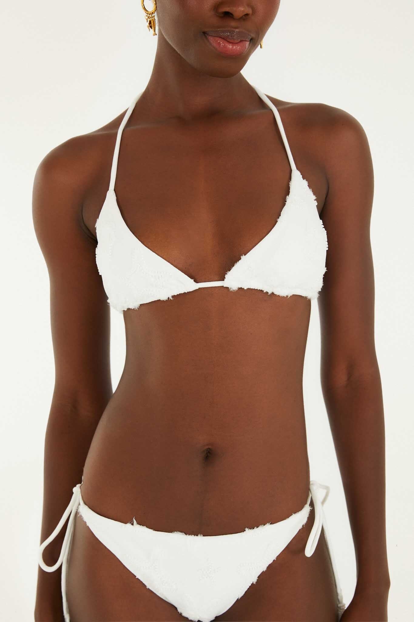 FARM Rio Shop Triangle Bikini Top With Tie On The Neck