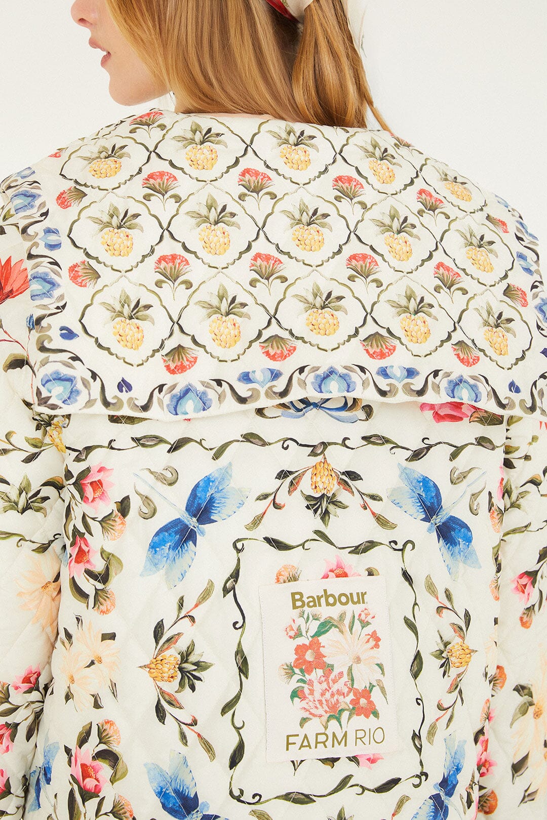 FARM Rio Shop Petal Quilted Jacket