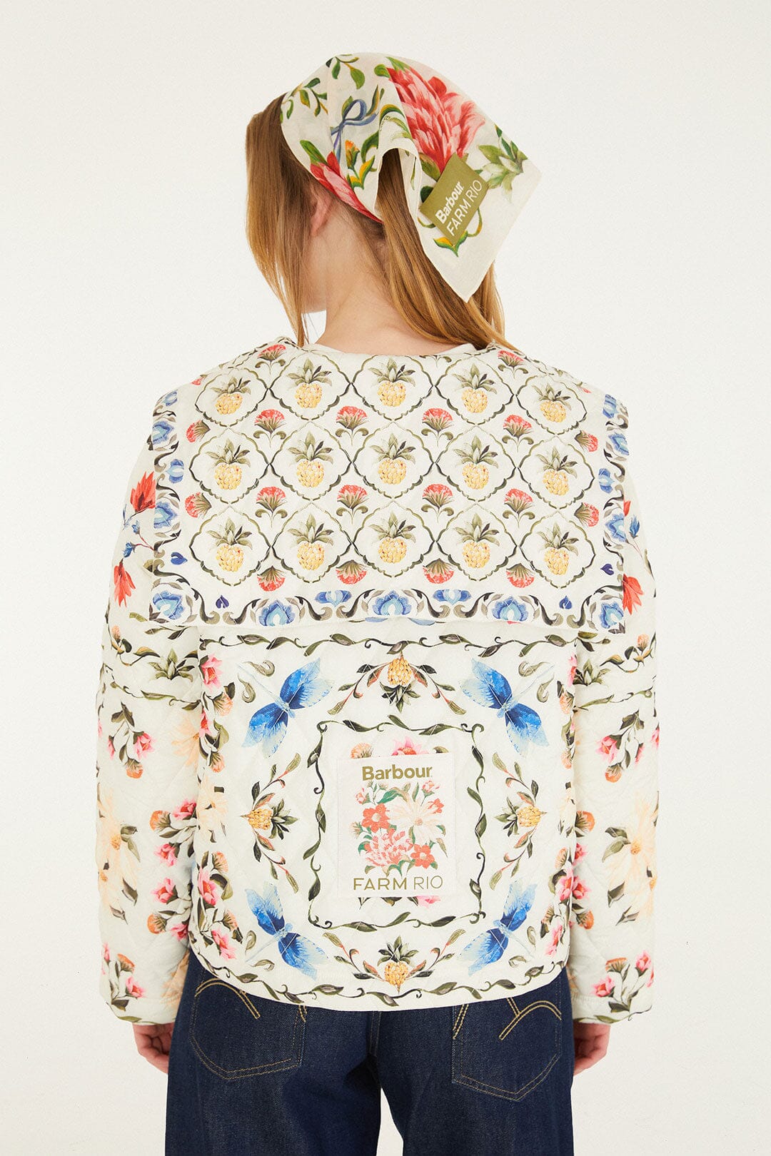 FARM Rio Shop Petal Quilted Jacket