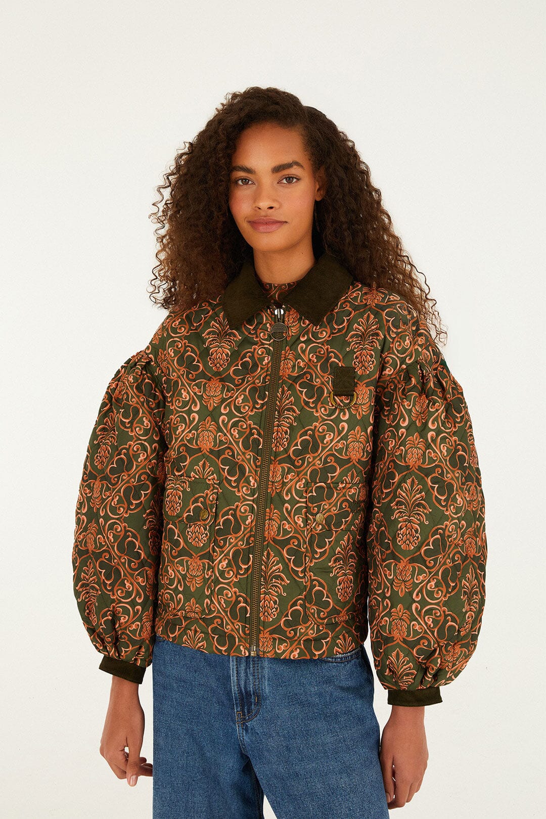 FARM Rio Shop Luisa Quilted Jacket