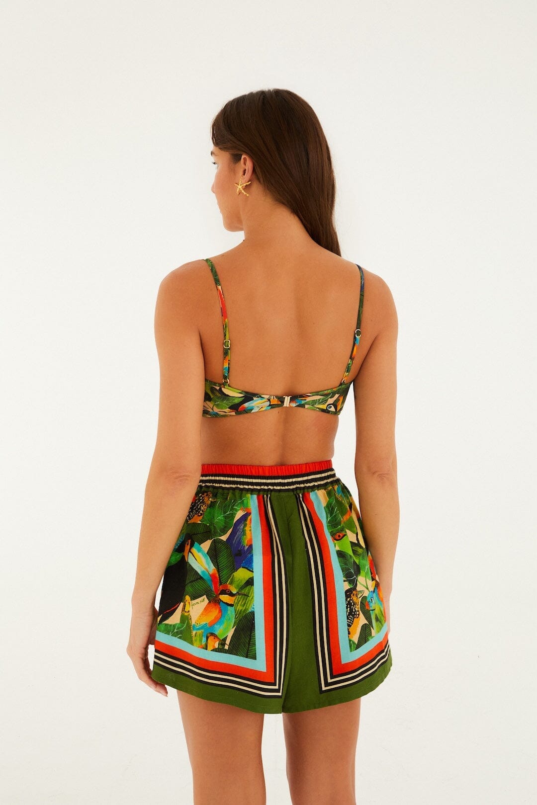 FARM Rio Sale by Type Bird Leaves Shorts