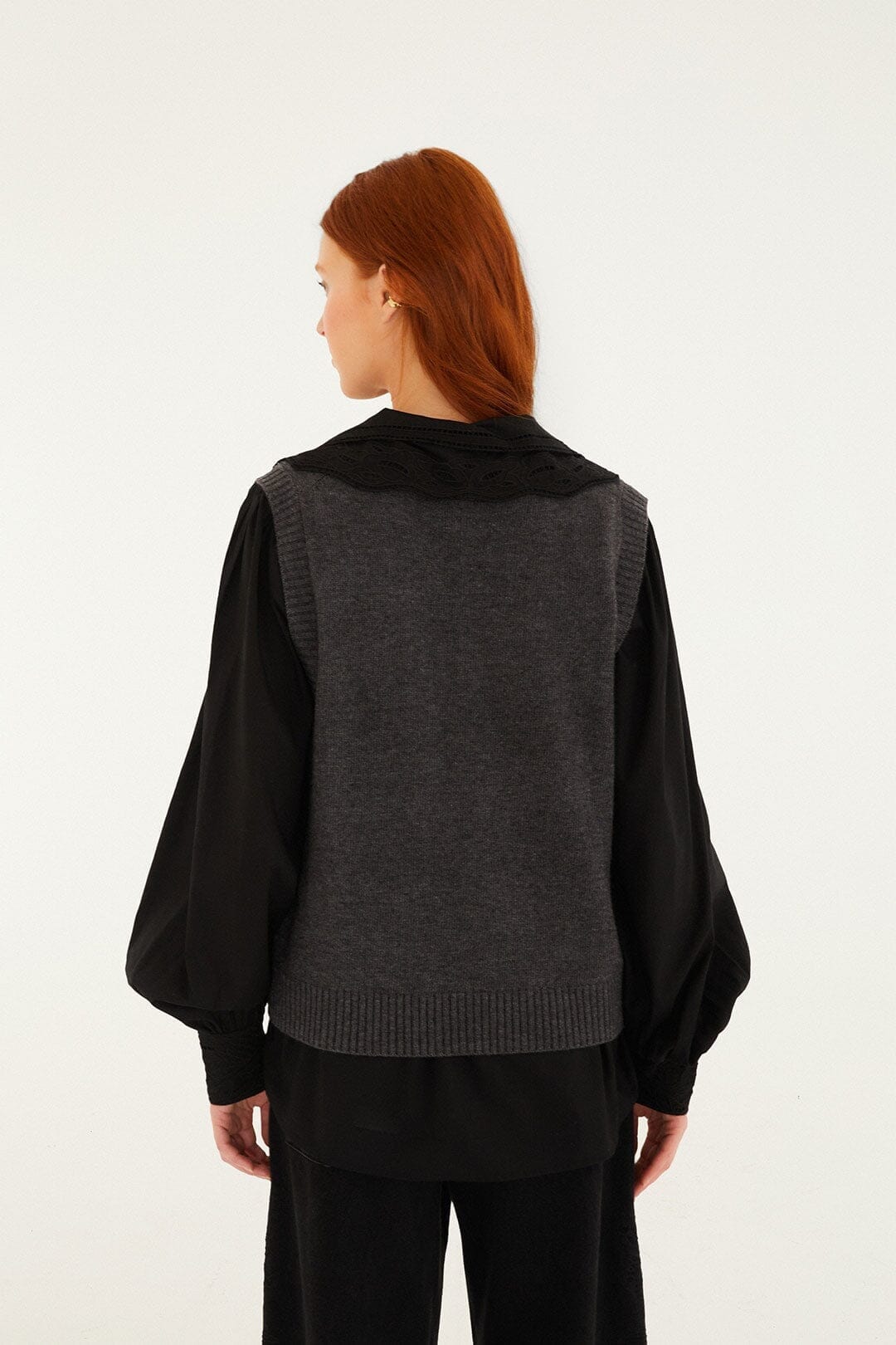 FARM Rio Sale by Type Grey Banana Da Terra Knit Vest
