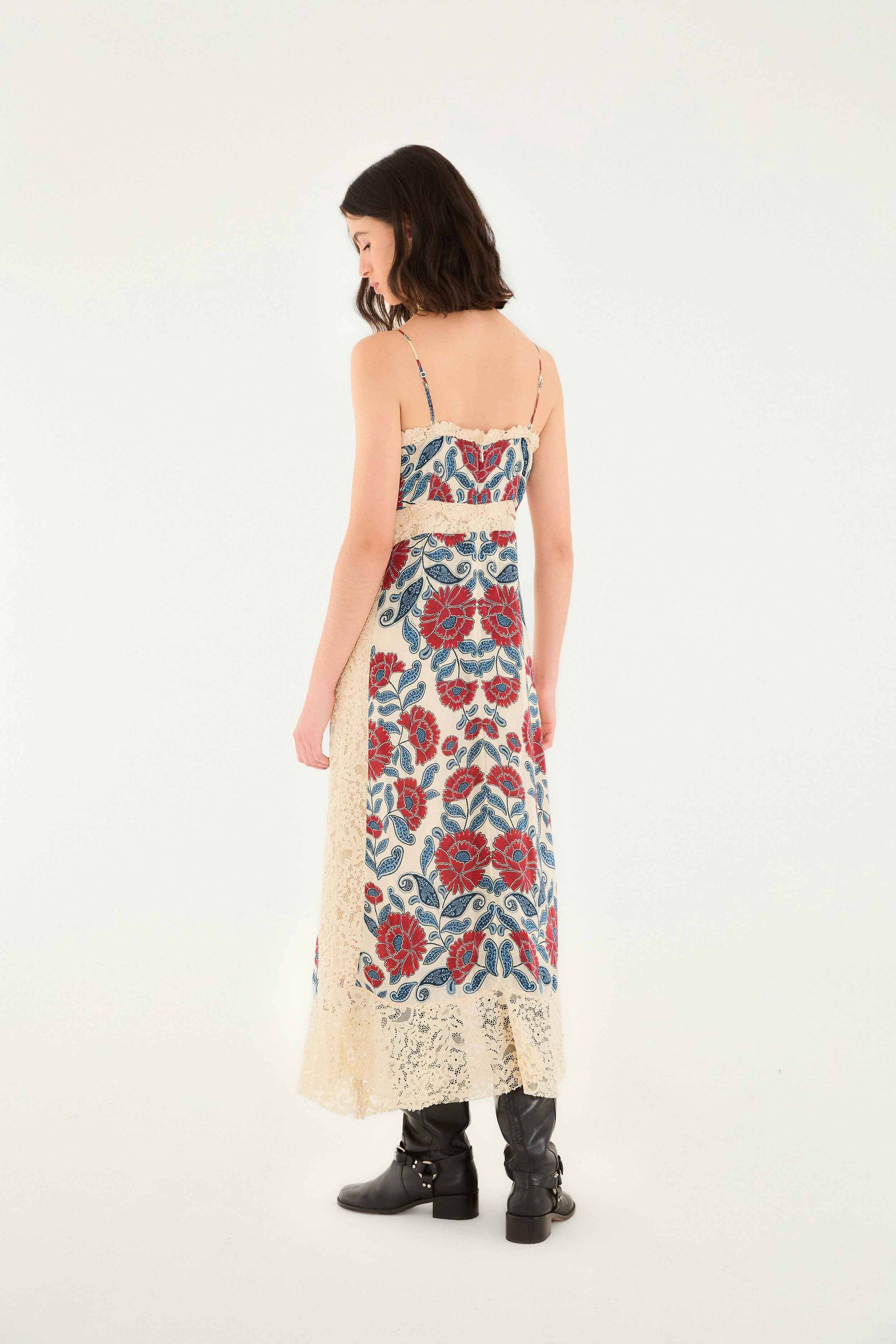 FARM Rio Sale Dresses Sand Francesca Midi Dress
