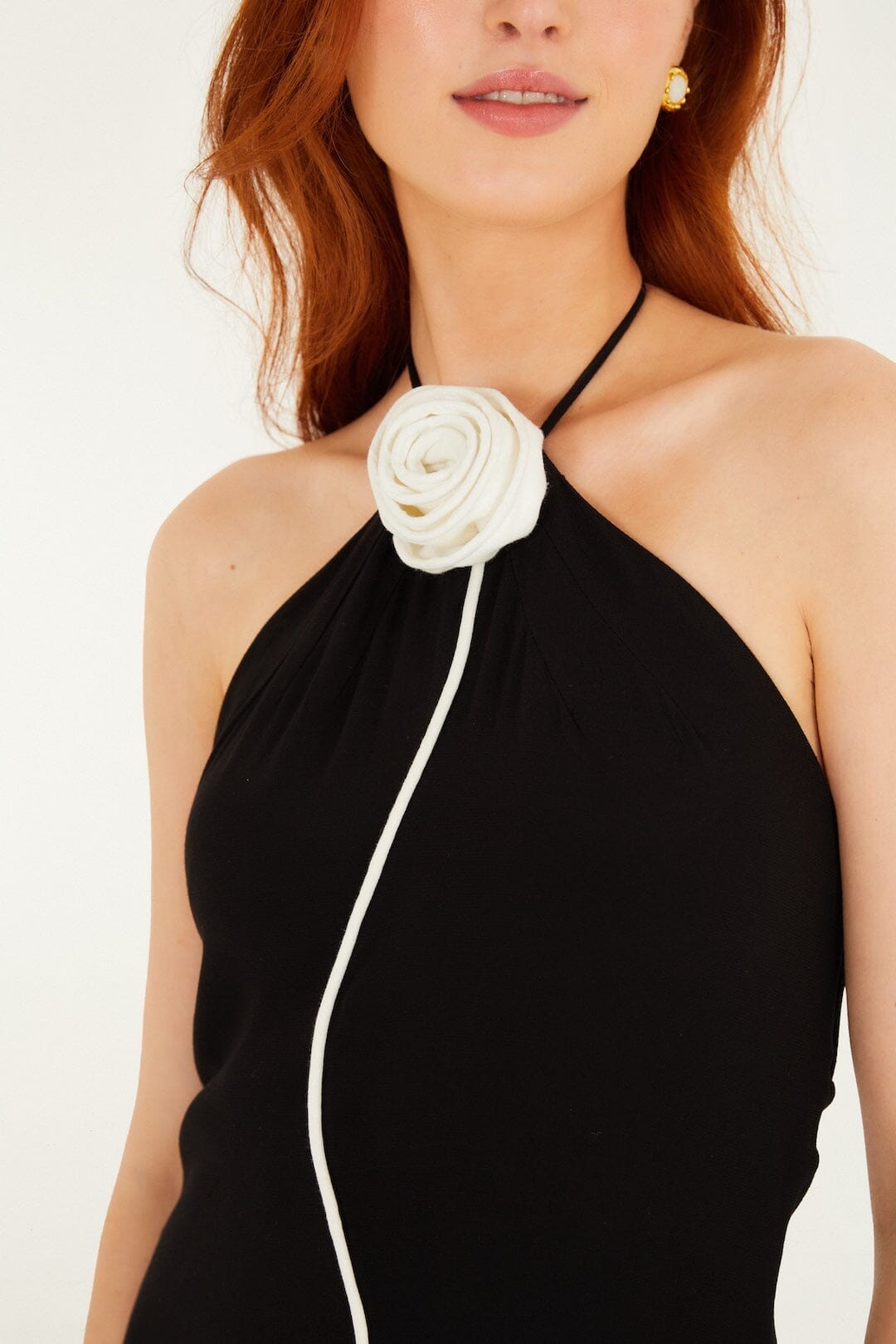 FARM Rio Sale Dresses Black And White Flower Sleeveless Mini Dress