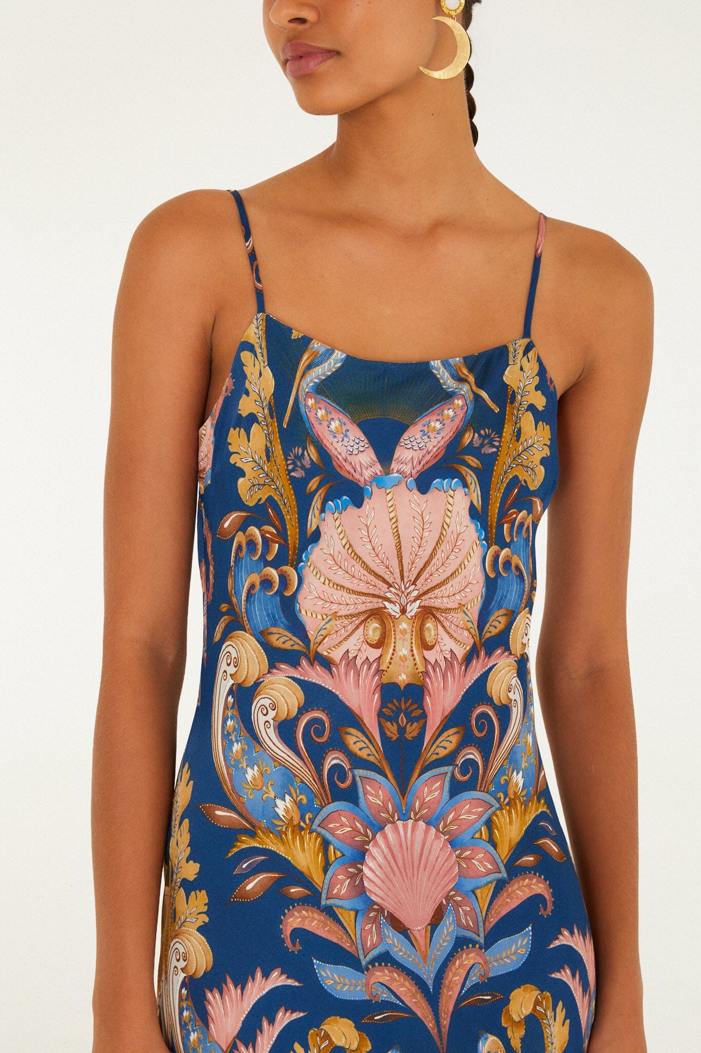 FARM Rio Shop Sea Garden Maxi Dress