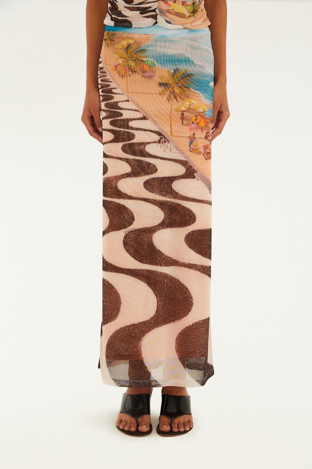 FARM Rio Shop Multicolor Copacabana Beach Skirt