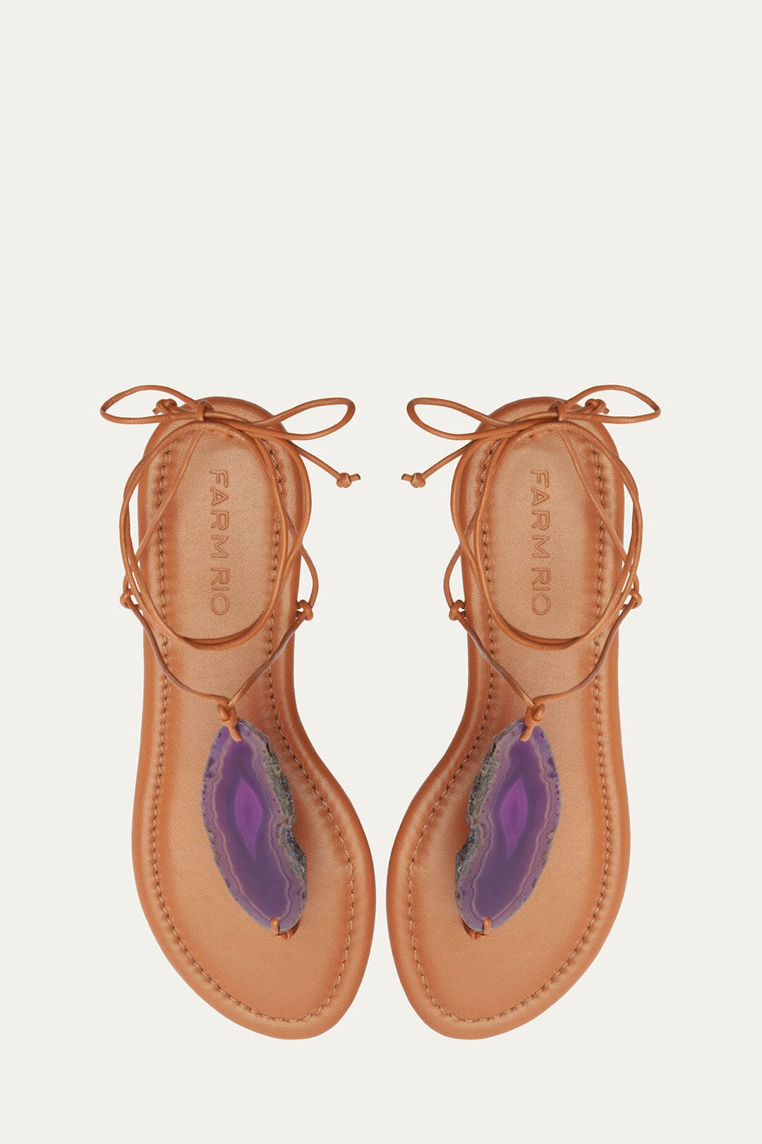 FARM Rio Shop Stone Flat Sandal