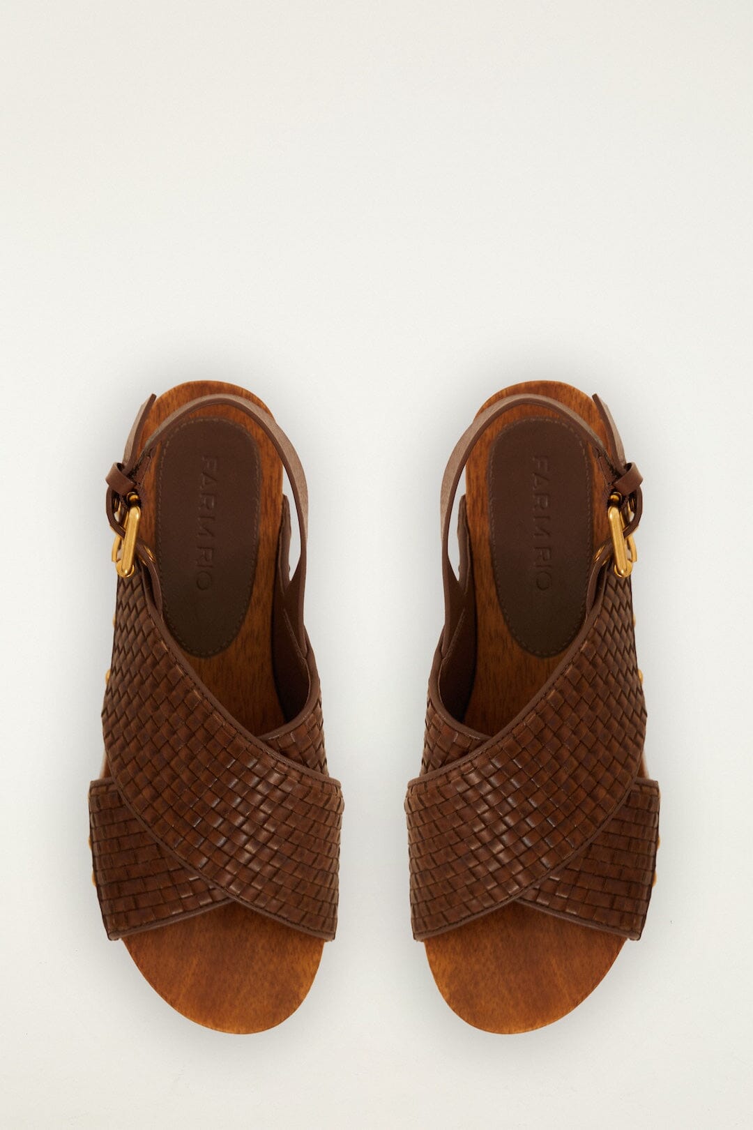 FARM Rio Shop Woven Platform Sandal
