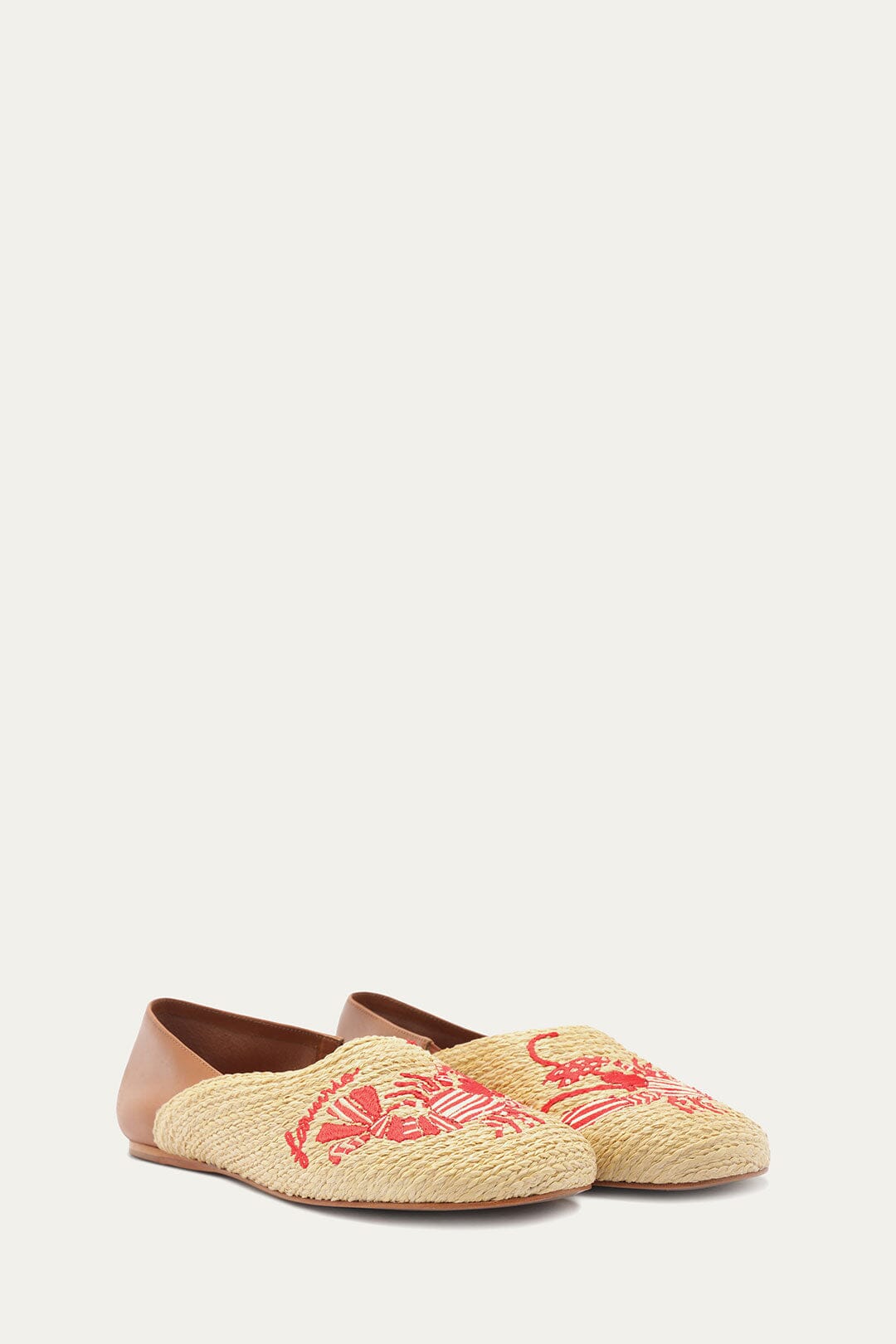 FARM Rio Shop Raffia Flat Loafer