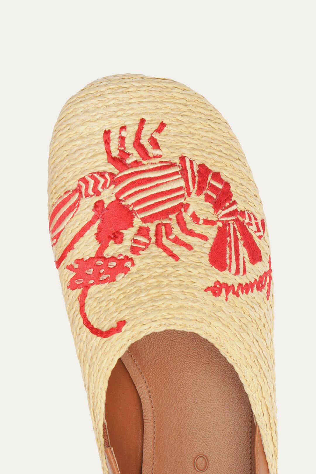 FARM Rio Shop Raffia Flat Loafer