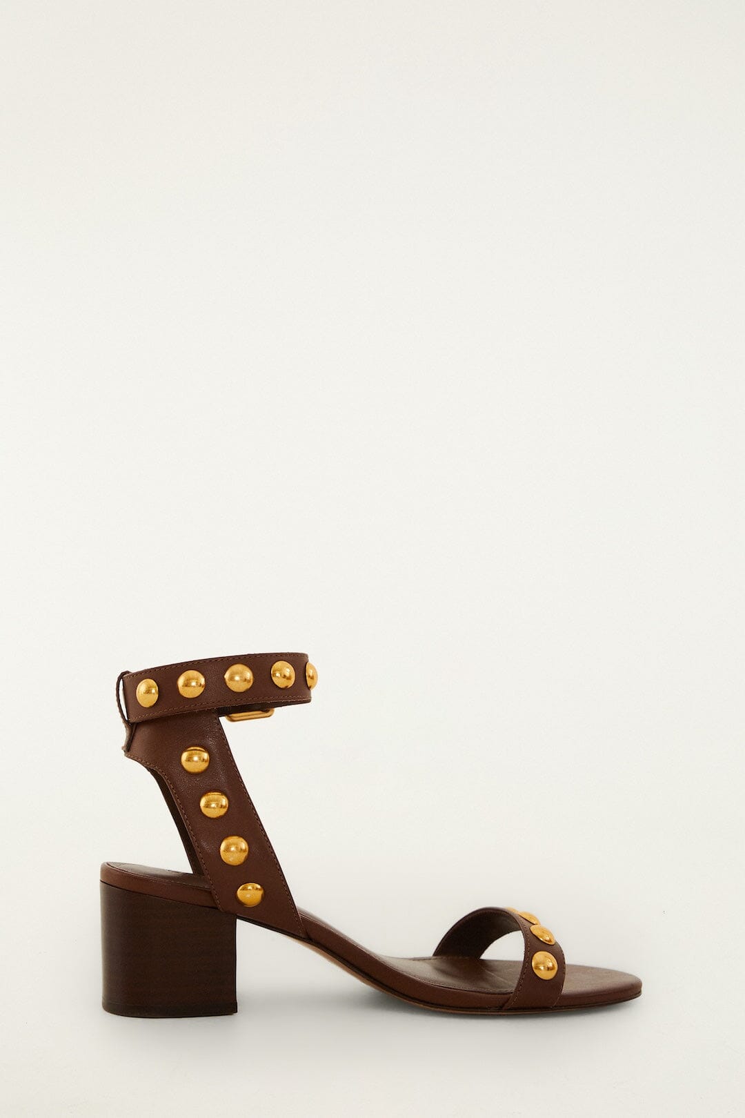 FARM Rio Shop Leather Block Sandal