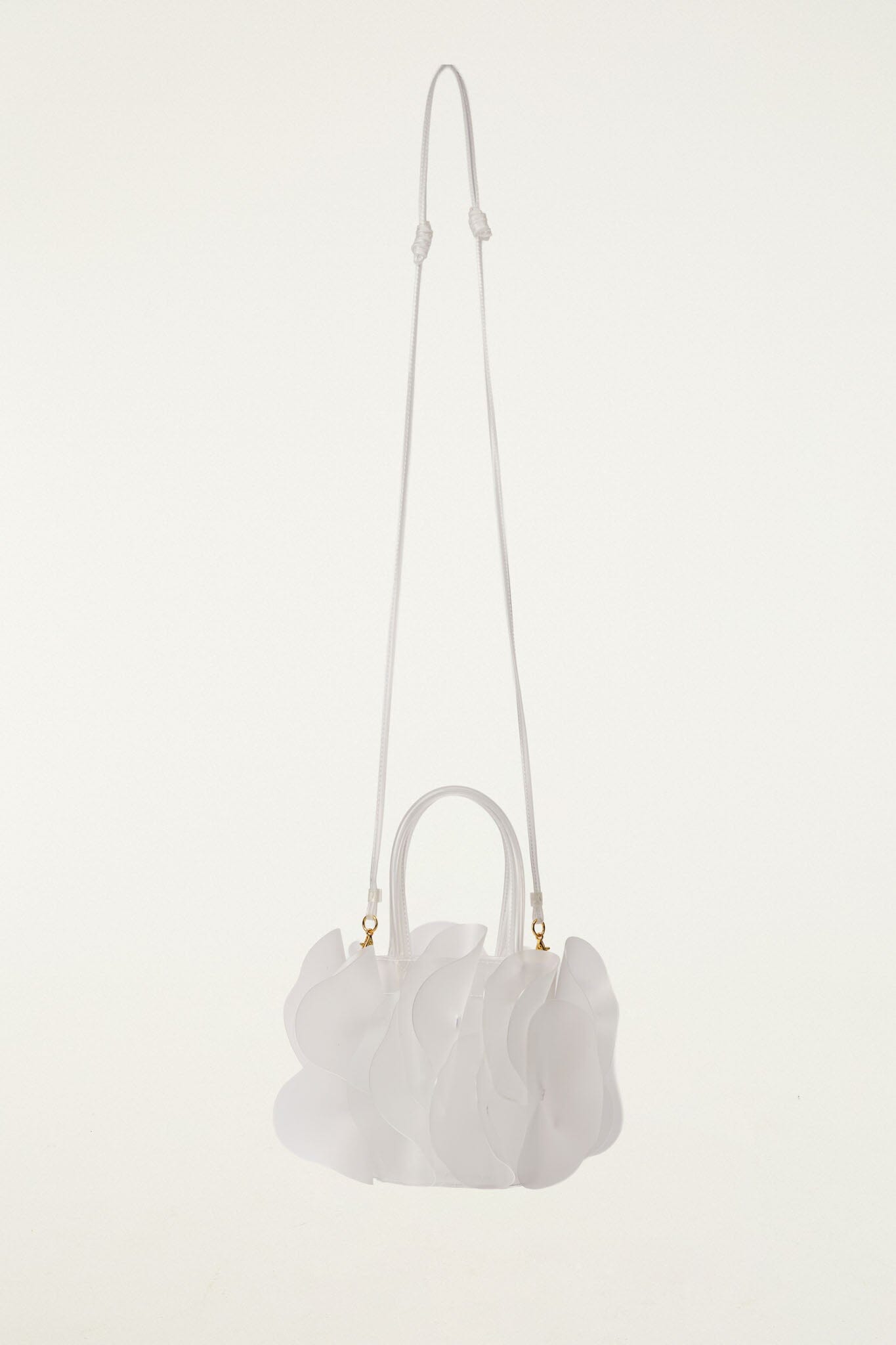 FARM Rio Shop White Jelly Flower Bag