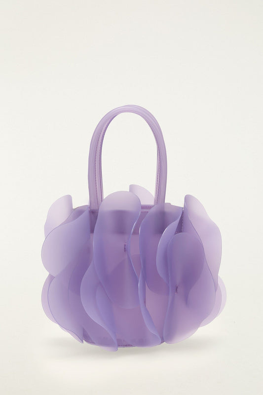 FARM Rio Shop Purple Jelly Flower Bag
