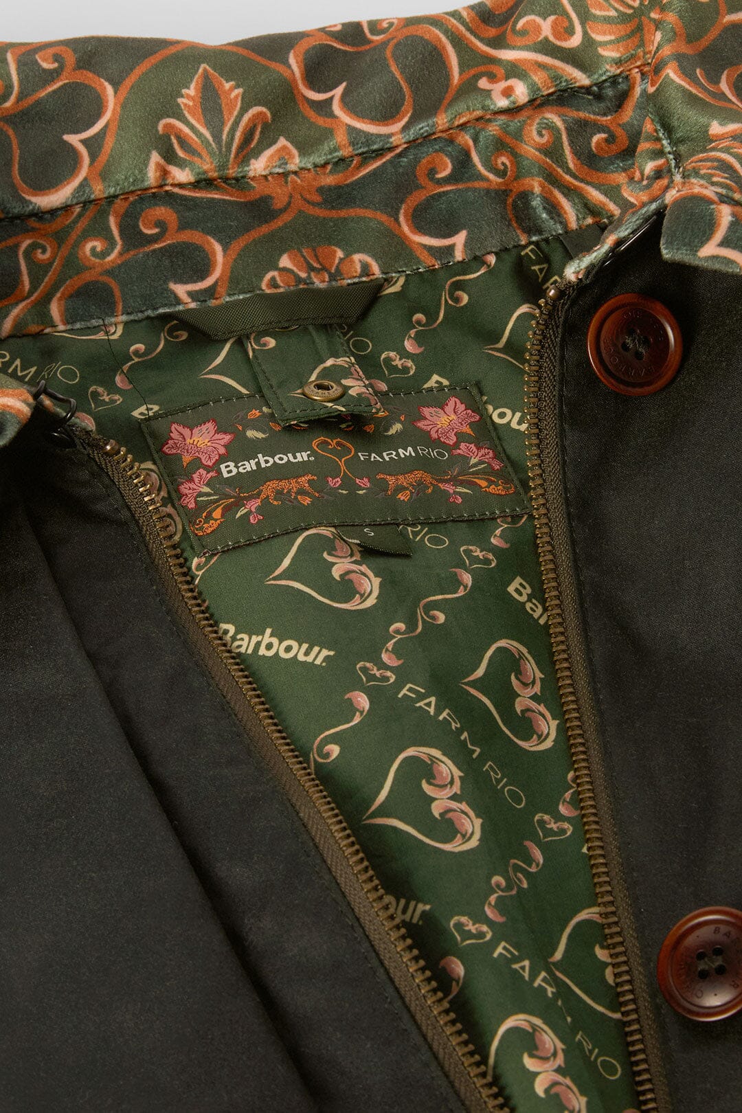 FARM Rio Shop Maria-Clara Waxed Jacket