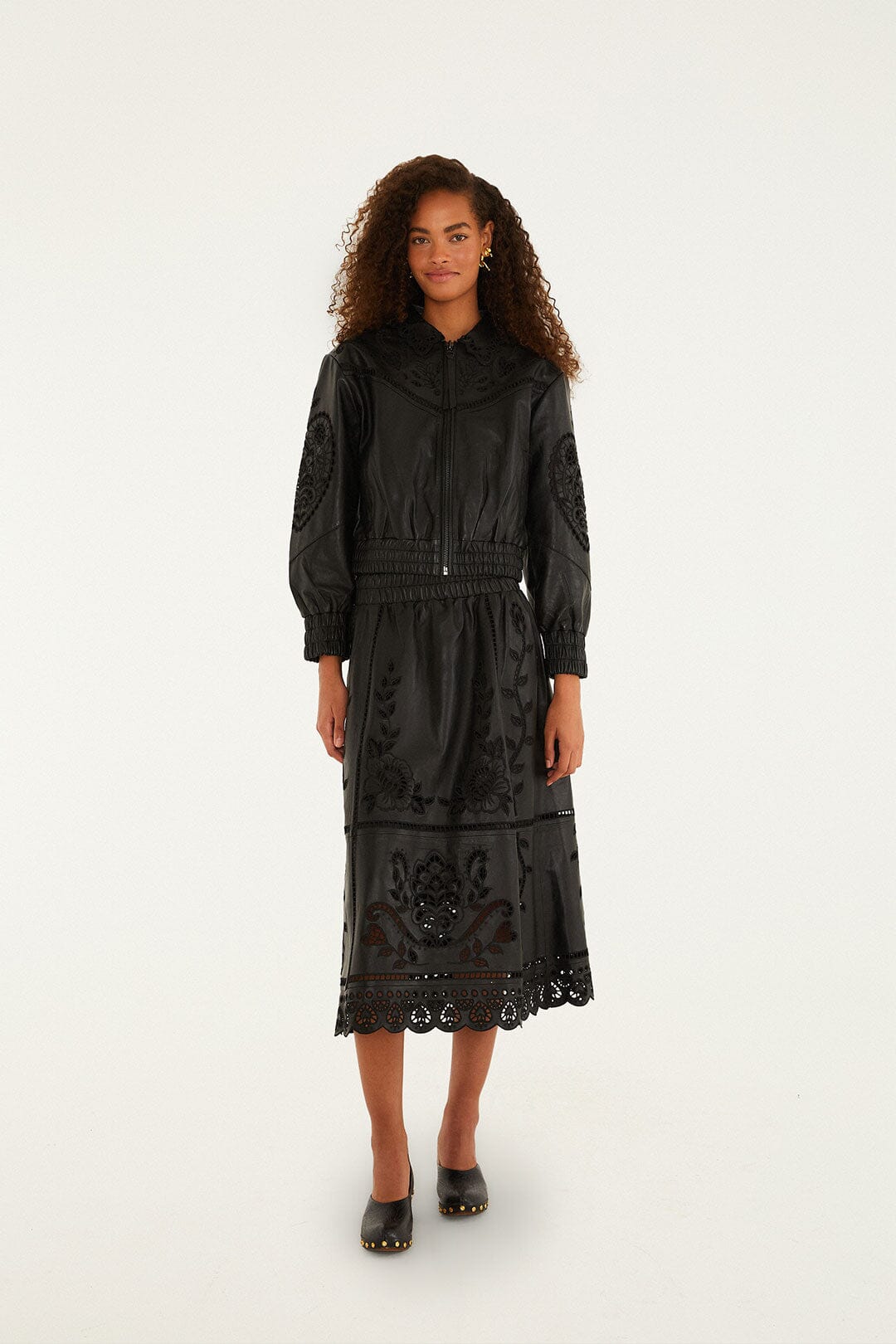 FARM Rio Shop Black Richelieu Heart Jacket
